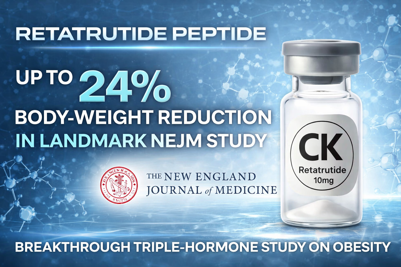 nejm retatrutide Retatrutide Peptide: The Breakthrough Triple-Hormone Research Changing Obesity Science